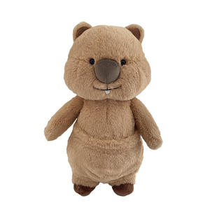 Vente directe d'usine - Peluche Wallaby à queue courte - Matière en coton PP et velours - Poupée koala souriante - Product Image 1