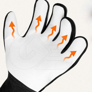 Gants de gardien de but en cuir légers et robustes pour l'extérieur, imperméables, avec sangle de poignet réglable, vente en gros, faible MOQ - Product Image 5
