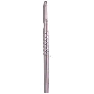 Grattoir osseux pour implant dentaire, instrument de chirurgie osseuse pour greffe, instrument de récolte osseuse, pont osseux droit, manuel, en acier inoxydable - Product Image 2
