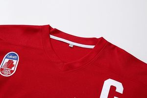 เสื้อฮอกกี้น้ำแข็งแบบสั่งทำพิเศษ พิมพ์ลายใหม่ปี 2026 แขนสั้น ชื่อทีมตามสั่ง ผ้าโพลีเอสเตอร์ 100% เป็นมิตรกับสิ่งแวดล้อม ระบายอากาศได้ดี มีไซส์พลัส - Product Image 2