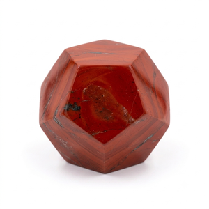 High Quality Crystal Dodecahedron Red jasper Stone Dodecahedron Wholesaler Gemstone Healing Natural Stone Crystal Wholesaler - Product Image 1