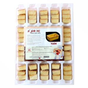 Wholesale Supplier Fast Shipping OEM/ODM Service HALAL Tart Bakery Dessert Frozen Baked Egg Tart Shell YA04 720G <b>Sweet</b> Hot Price - Product Image 1