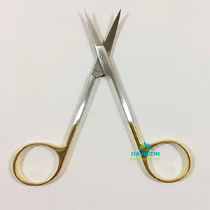 กรรไกรตัดม่านตาสแตนเลสตรง11.5ซม./4.5" - Product Image 4