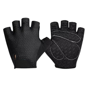 Gants de cyclisme unisexes légers, respirants, antidérapants, demi-doigts, fermeture auto-agrippante, été, en cuir, mousse extensible, pour la conduite - Product Image 1