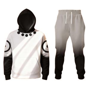 Conjunto Deportivo de Invierno para Hombre de 2 Piezas, Corte Regular, Estampado, Color Sólido, Tops y Pantalones, Ropa Deportiva, Traje de Suéter - Product Image 1