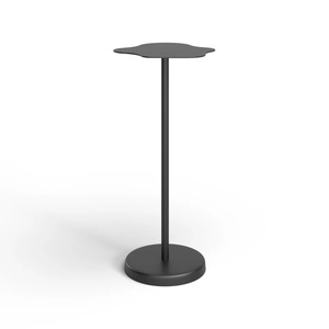 Mesa de Bebidas de Lujo con Pedestal Escultural, Tapa de Estilo Cónico Invertido y Base Cilíndrica Audaz, un Acento Contemporáneo para Bares - Product Image 6