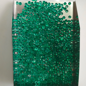 พลอยออนิกซ์สีเขียวธรรมชาติ ขนาด 2 มม. รูปทรงกลมเจียระไนแบบบริลเลียนท์ คุณภาพดีที่สุด พลอยเม็ดเดี่ยวสำหรับทำเครื่องประดับ จากเรดเมาน์เทน เจมส์ - Product Image 5