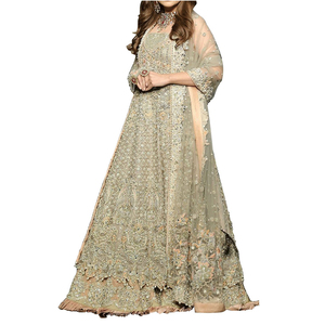 Robes de mariée de créateur avec des détails en dentelle faits à la main, motifs floraux, jupes longues et style de couture élégant pour mariage - Product Image 4