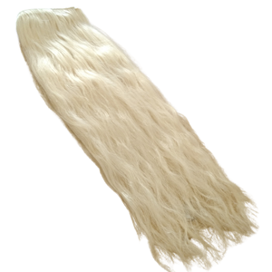 Nouvelle arrivée Extensions de cheveux raides blonds 2025 cheveux humains Remy indonésiens de qualité supérieure en faisceaux de cheveux à double trame - Product Image 1