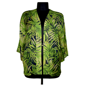 Haute qualité sur mesure femmes Modal Kimono été solide motif pyjamas numérique imprimé court en gros taille 5XL bas tissé - Product Image 4