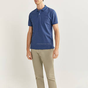 Polo personalizado de alta calidad de secado rápido con impresión por sublimación para hombre, camiseta con logotipo, camisetas polo de golf deportivas transpirables de secado rápido - Product Image 1