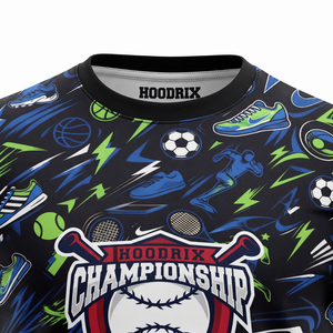 เสื้อเบสบอลทีมแบบกำหนดเอง แห้งเร็ว ผลิตจากโพลีเอสเตอร์ตาข่าย สำหรับฝึกซ้อมกีฬา ขายส่ง ออกแบบลายแบบซับลิเมชั่น รับผลิตแบบ OEM - Product Image 5