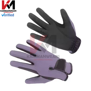 Gants d'équitation d'hiver pour hommes, épais, coupe-vent, imperméables, en cuir, avec fonctionnalité tactile, haute qualité - Product Image 2