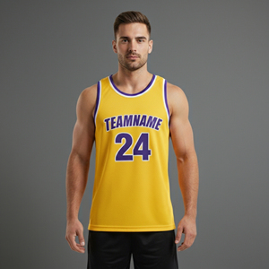 Camiseta sin Mangas Sublimada Personalizada de Alta Calidad, 100% Poliéster, con Diseño de Logotipo y Nombre de Equipo, Transpirable y Antibacteriana - Product Image 4