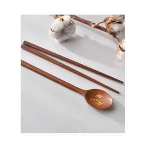 Bulk Supply Wooden Spoon and Chopsticks Set Handmade Dining <b>Utensils</b> - Product Image 3