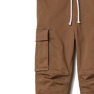 Cargo Trousers Premium Slim Fit Utility Pants Stretch Cotton Casual Fashion OEM Factory Direct Wholesale Export Manufacturer - Product Image 3