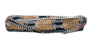 Bolsa de yoga plegable hecha a mano, ecológica, de algodón, con estampados modernos de animales, ligera, duradera, con correa ajustable. - Product Image 2