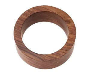 Anneaux de serviette en bois faits à la main, prix abordable, élégants, pour table à manger, mariage, fête - Product Image 5