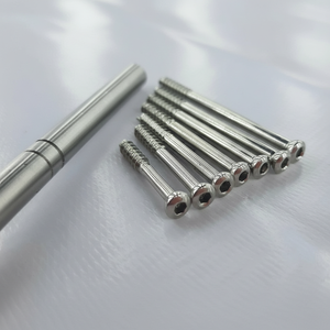 Tornillos canulados de 4 mm con rosca de 32 mm de acero inoxidable 316L (110 unidades) - Product Image 1