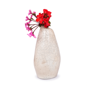 Vase en céramique en forme de bourgeon, petite taille - Product Image 2