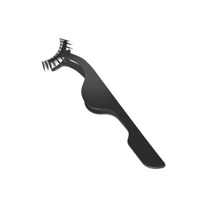 Pince à épiler pour extensions de cils à prise souple, en acier inoxydable, antistatique, à pointe fine, applicateur de cils, outil de beauté de précision, professionnel - Product Image 1