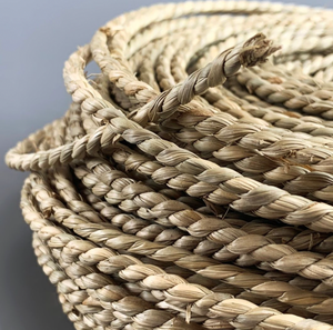 Vietnam Factory Seagrass Rope Natural Seagrass Fiber Twisted <b>Cord</b> for Handicraft Weaving Decor Packaging Binding Use - Product Image 2
