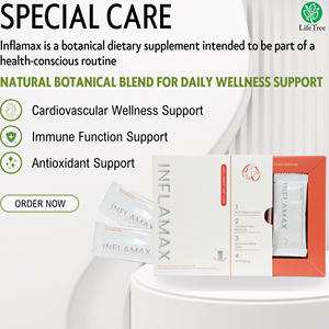 Inflamax Premium Sachets pour Adultes Soutien Cardiovasculaire Immunitaire Contenant Baobab Goji Berry Argousier Suppléments à Base de Plantes - Product Image 2
