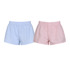Shorts en jean déchirés vintage en coton délavé à taille haute avec poche arrière élastique, personnalisés OEM pour femmes - Product Image 6
