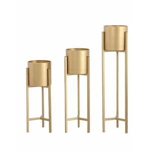 Soporte Minimalista de Metal Negro para Plantas con Porta Macetas para Exhibición de Plantas de Interior en el Hogar, Ideal para Decoración Rústica - Product Image 3