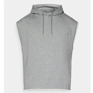 <b>Mens</b> Muscle Fit Gym Hoodie <b>Sleeveless</b> <b>Pullover</b> Breathable Training Vest Fitness Workout Top Running Bodybuilding Activewear - Product Image 1