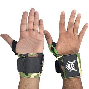 OEM Wholesale Weightlifting <b>Wrist</b> <b>Wraps</b> Custom Made 18" Elastic <b>Wrist</b> Support <b>Gym</b> <b>Wrist</b> Straps With Double Thumb Loop in Bulk - Product Image 5