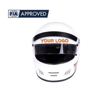 Casco de Carreras Profesional Nuevo de Fábrica con Certificación ISO 9001, Integral, Resistente al Fuego, con Interior Certificado por FIA/Snell, Directo de Fábrica, Personalizable - Product Image 2