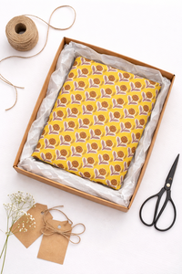 Tela de algodón premium de 60x60 cm con estampado a mano de Jaipur, diseño floral, textil indio hecho a mano para la fabricación de prendas personalizadas. - Product Image 3