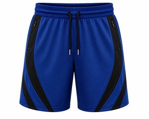 Shorts de sport décontractés pour hommes, vert uni, séchage rapide, écologiques, respirants, en toile, taille élastique, longueur mi-cuisse, pour entraînement athlétique - Product Image 1