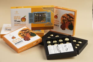 High Quality Legendary Chocolatier Zoom Vietnam Mango Flavor Premium <b>Chocolate</b> Box with 6 Months Shelf Life for Gifting - Product Image 4