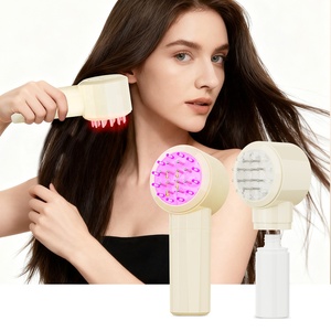 Smart Electric Vibration <strong>Hair</strong> Restoration Comb Therapy Scalp Massager APP Intelligent Control <strong>Hair</strong> <strong>Follicle</strong> <strong>Stimulation</strong> - Product Image 2