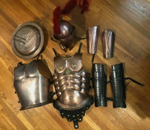 Traje de armadura medieval griega espartana para cosplay - Product Image 1