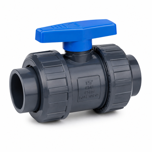 Vanne à boisseau sphérique en plastique composant de haute performance robuste pour la plomberie et la gestion de l'eau au meilleur prix - Product Image 1