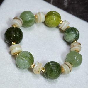 Pulsera de Resina de Lujo Hecha a Mano con Patrón Artístico en Espiral, Accesorio de Joyería de Moda para Mujer, Uso Diario - Product Image 2