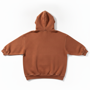 Sudadera con Capucha Extra Grande de Primera Calidad Personalizada, 100% Algodón Francés, Estilo Holgado, Lavada, para Hombre - Product Image 3