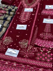 Indian Pakistani Latest Chiffon Sequence Work Heavy Embroidered Suit Hot Selling <b>Dress</b> 2022 - Product Image 4