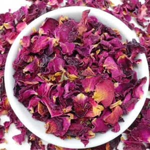 Pétales de roses rouges naturelles séchées King Roses pour pot-pourri, décorations de table pour mariages, artisanat de bougies, cadeaux pour occasions spéciales - Product Image 1