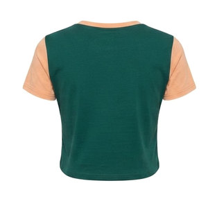 เสื้อครอปท็อปผู้หญิง แขนสั้น ทรงสั้น สวมใส่สบาย ผ้าเนื้อนุ่ม ดีไซน์ทันสมัย กระชับรูปร่าง กำลังเป็นที่นิยม - Product Image 6
