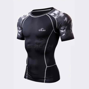 Ensemble de shorts de compression professionnels avec tissu extensible quadridirectionnel et coupe confortable pour le fitness - Product Image 3