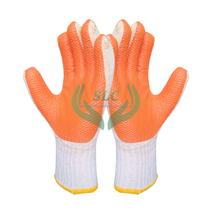 ถุงมือยางเคลือบ SLC ป้องกันการลื่น ลายเกล็ดปลาเต็มตัว ข้อมือถัก สำหรับงานทั่วไป - Product Image 2