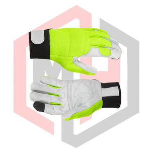 Gants de travail mécaniques en matériau personnalisé, paume durable anti-coupure, antidérapante, anti-vibration, anti-statique, poignet tricoté, 11 oz, 26 cm - Product Image 5