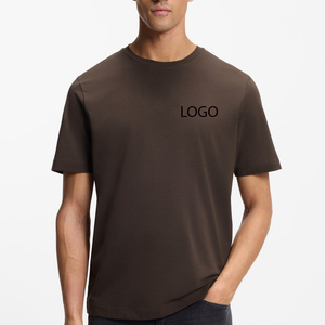 T-shirt urbain pour homme, coupe ample, col rond, matière respirante et ajustable, collection été, design de haute qualité. - Product Image 1