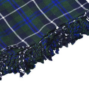 2026 Tartán Tradicional Escocés de las Tierras Altas Azul Douglas, 100% Acrílico, Accesorio para Kilt - Product Image 2