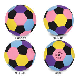 Balón de Fútbol Clásico Más Vendido, Balón de Fútbol Infantil Resistente para Interiores, Acolchado, el Mejor Regalo para Niños y Niñas, Espuma Suave y Segura para el Hogar - Product Image 2