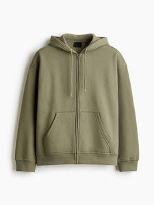 Nouveau sweat-shirt à capuche uni personnalisé, coupe classique, en coton French Terry, décontracté, pour l'automne - Product Image 3